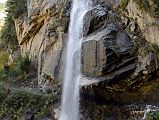 10 Trail Goes Underneath A Waterfall Nearing Dharamsala On The Way To Phu 